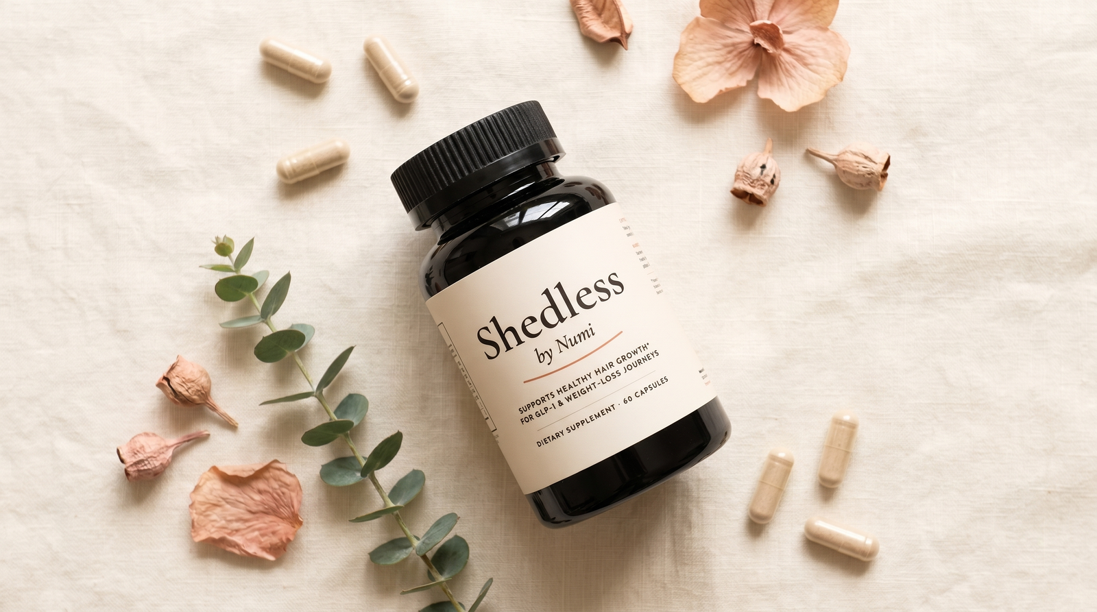 Shedless by Numi flat-lay