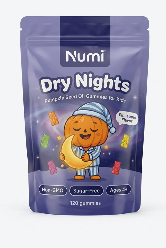 Numi Dry Nights — Pumpkin Seed Oil Gummies for Kids