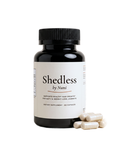 Shedless by Numi bottle with capsules