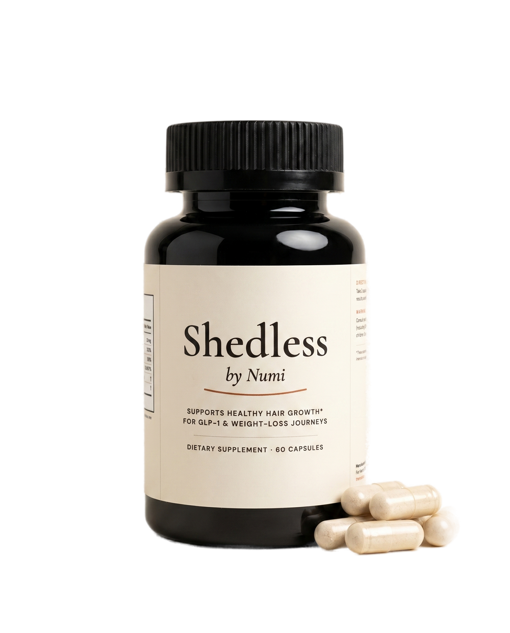 Shedless by Numi — capsules (soft cutout)