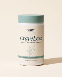 CraveLess teal bottle hero